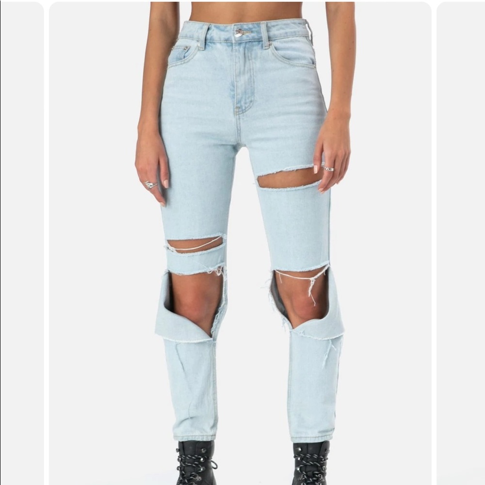 Adika Davis Straight Leg Jeans size M